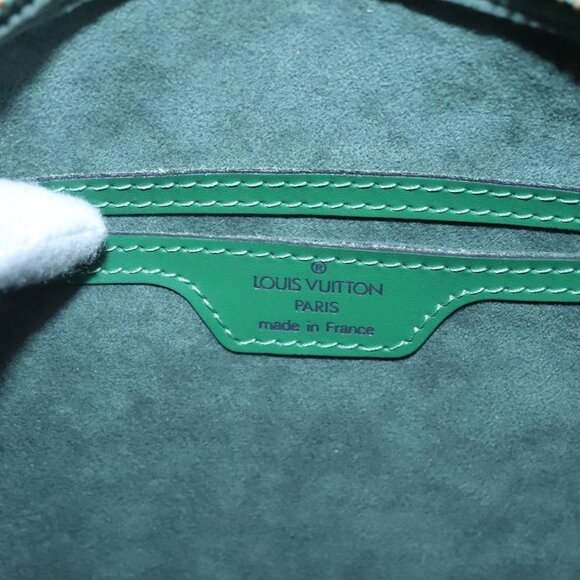 LOUIS VUITTON Epi Soufflot Hand Bag Green - Picture 13 of 16